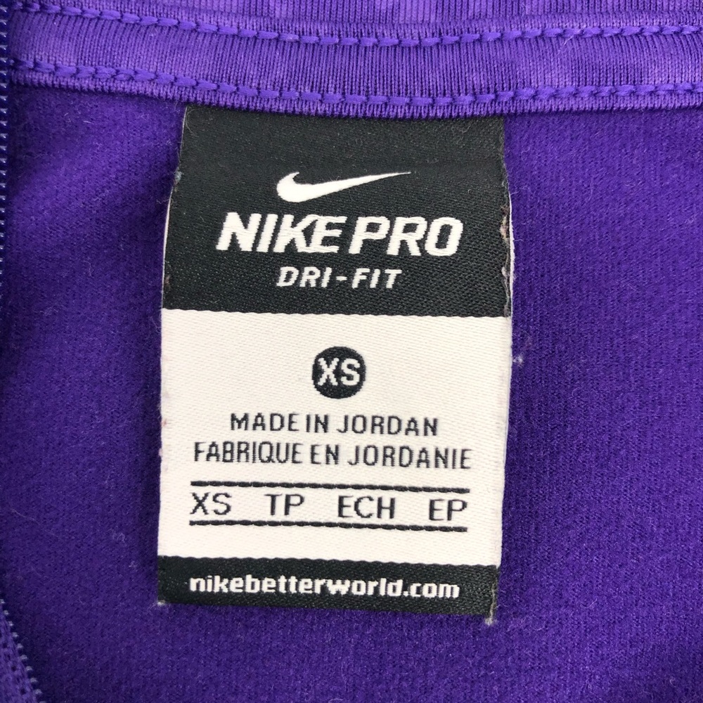 Nike Pro Dri-Fit Embossed Heights Vixen Half-Zip - Picture 3 of 7